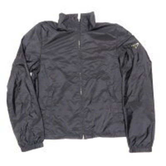 Triangle Prada Sport Nylon Jacket Black - Picture 1 of 9